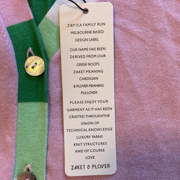 Zaket & Plover cardigan. Size L - Picture 4 of 9